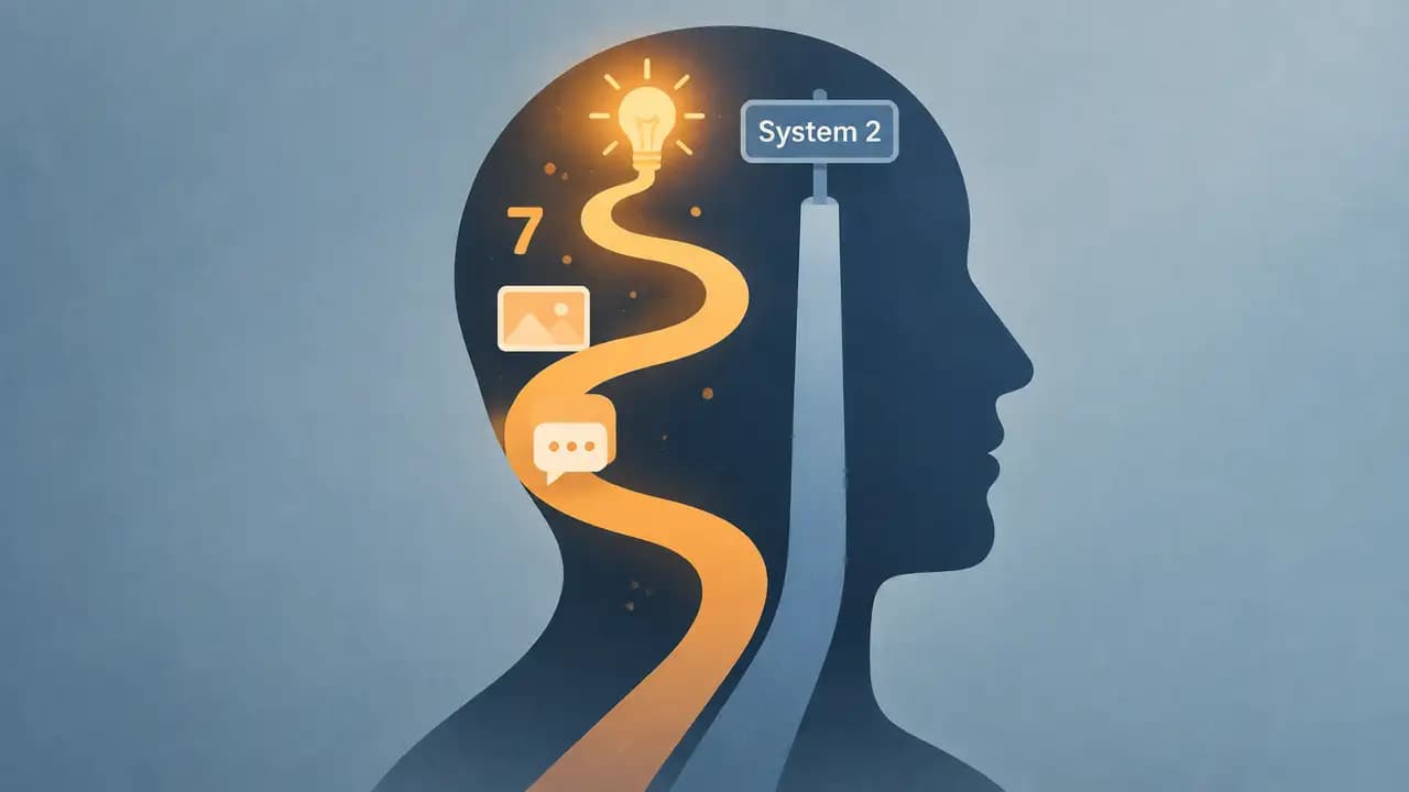 Cover art for the Thinking, Fast and Slow summary