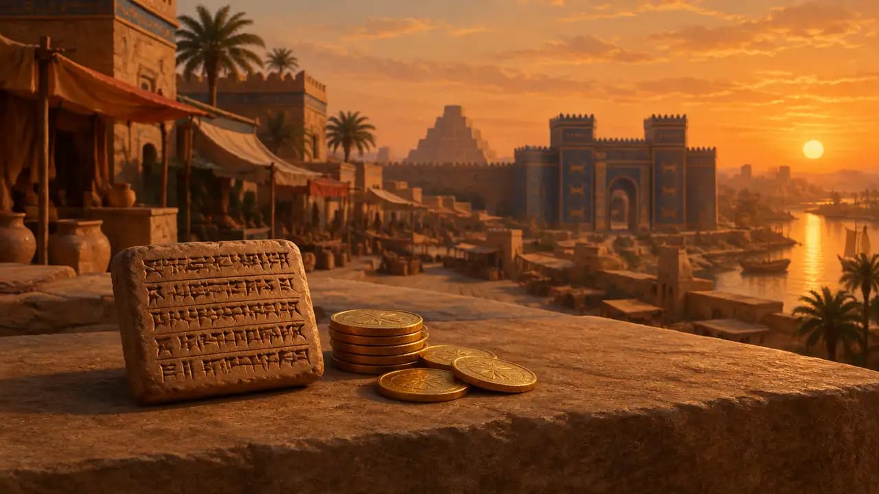 Cover art for the The Richest Man in Babylon summary